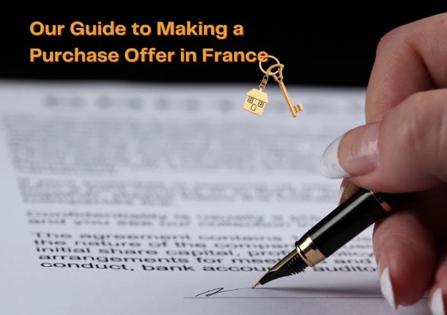 Steps involved in making an offer on French real estate